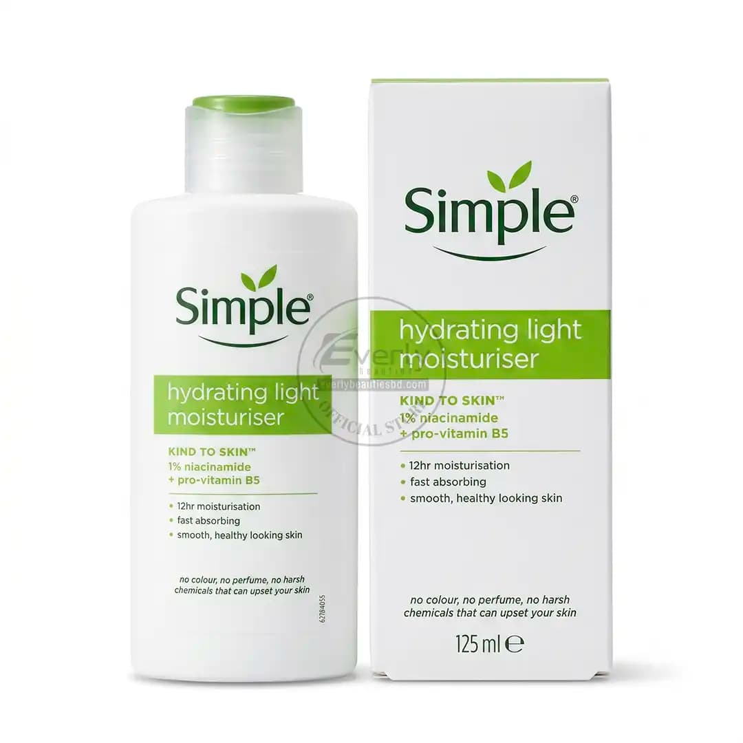 Simple Kind To Skin Hydrating Light Moisturiser - 125ml