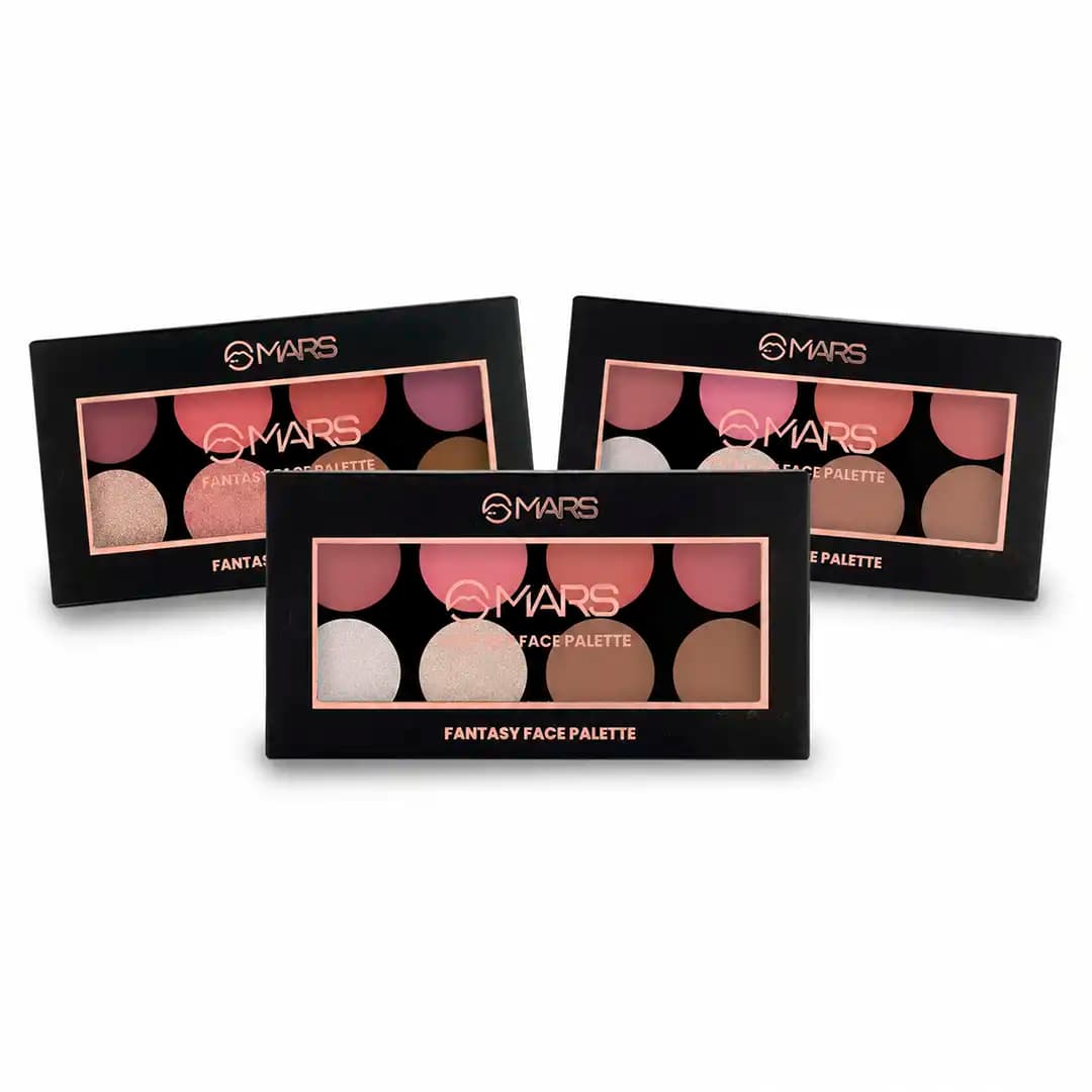Mars Fantasy Face Palette - Blush, Highlighter & Contour Palette