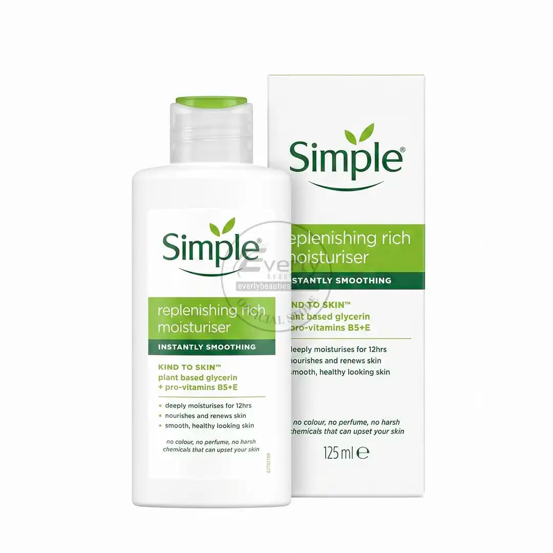 Simple Kind to Skin Replenishing Rich Moisturiser 125ml