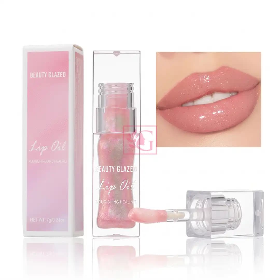 Beauty Glazed Lip Oil Nourishing and Healing - 7gm