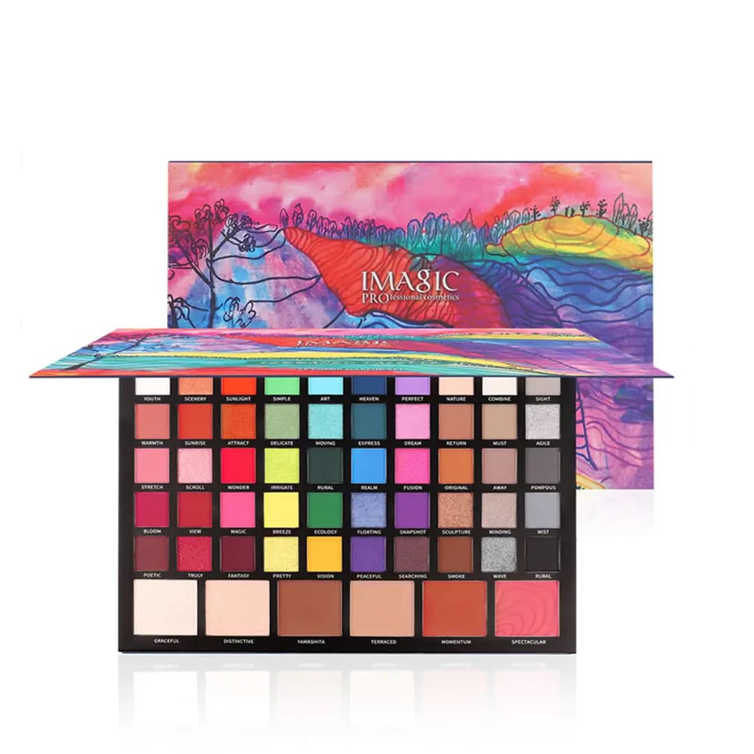 IMAGIC 56 Colors Terraced Eyeshadow Palette