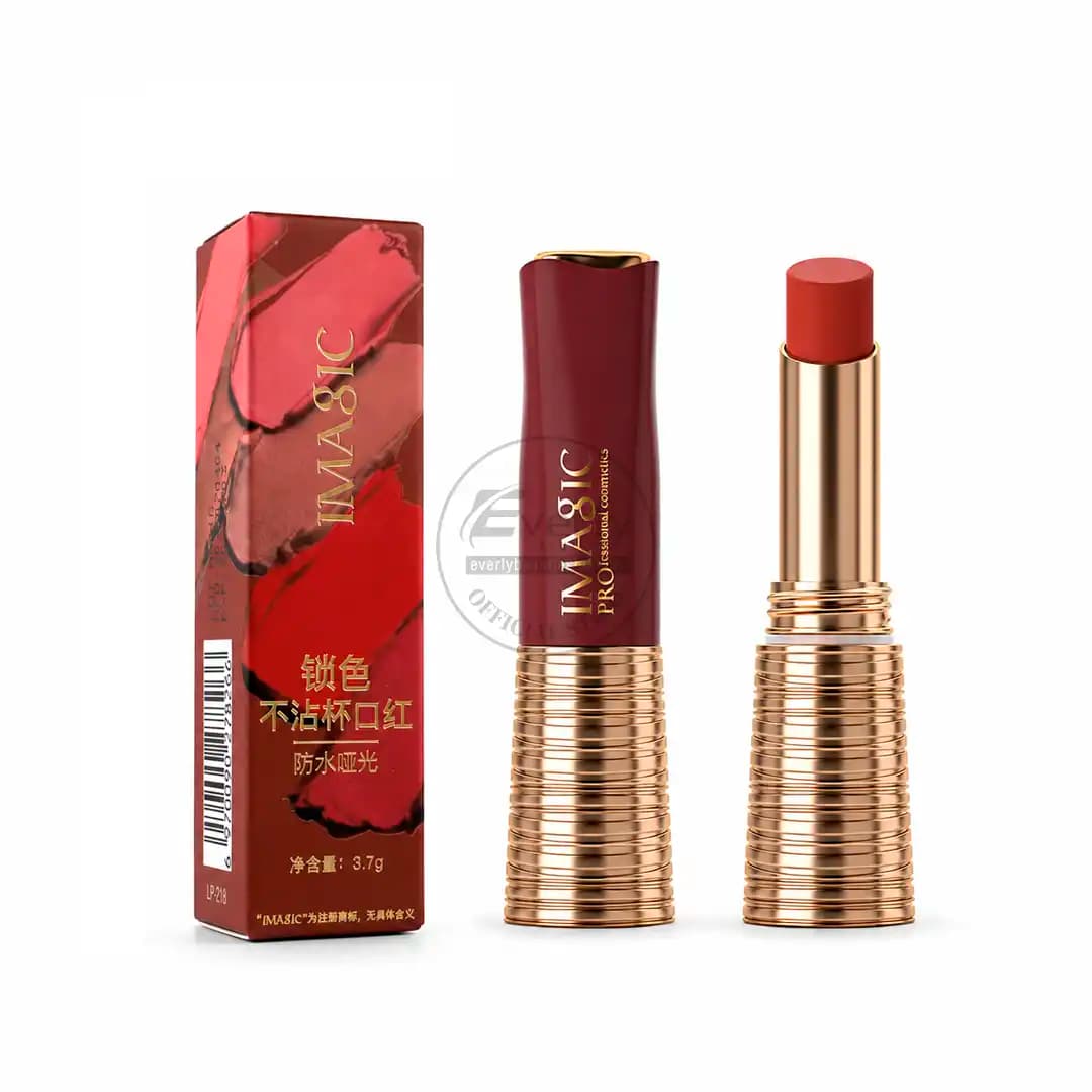 Imagic Waterproof Matte Lipstick – Long-Lasting Bullet Lipstick