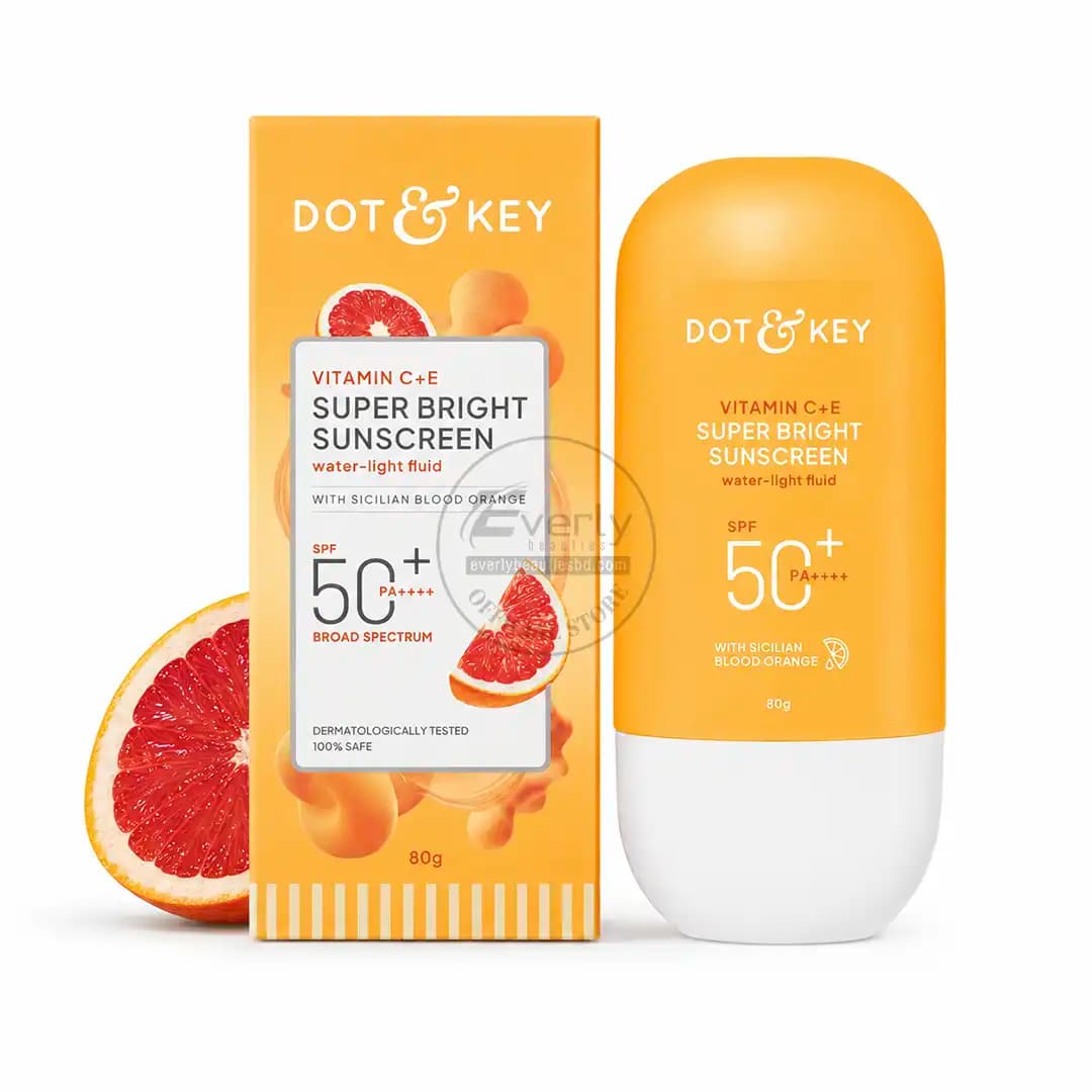 Dot & Key Vitamin C + E Super Bright Sunscreen SPF 50+ PA++++ With New-Age UV Filters